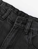 Bermuda nadrág  - Mosási hatások - fekete