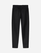 joggersy - troczek na dole - czarny