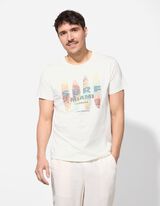 T-shirt - Print - wit