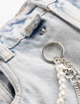 Jeans - Kettingdetail - Lichtblauw
