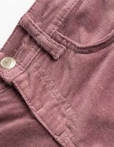 Cordhose - Baumwoll-Mix - Beere
