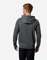 Sweatjacke - Kapuze mit Tunnelzug - dunkelgr&uuml;n