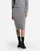 Rock - Viskose-Mix - grau