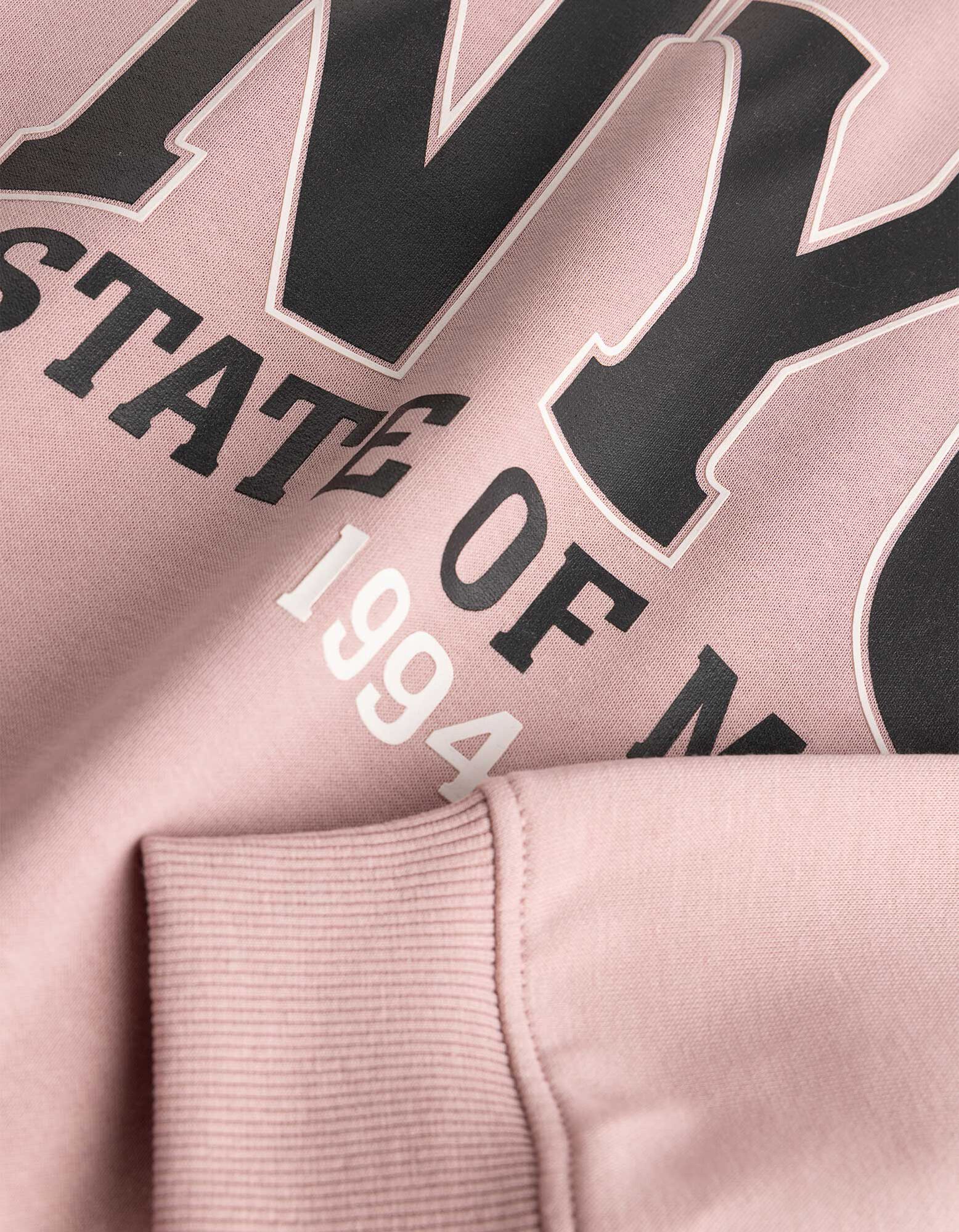 Sweatshirt - Print - Pink