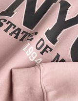 Sweatshirt - Print - Pink