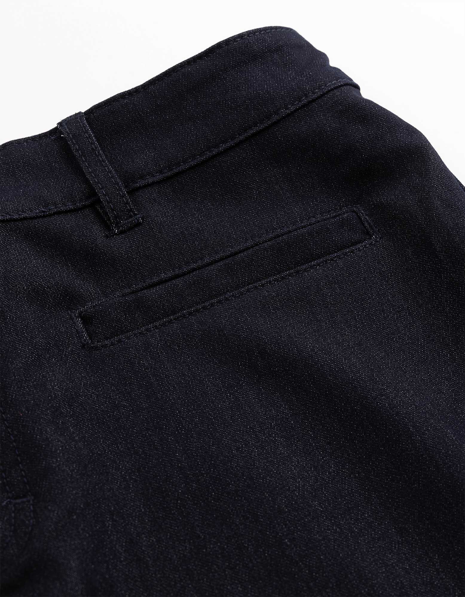 Schlaghose - High Waist - Dunkelblau