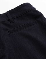 Schlaghose - High Waist - Dunkelblau