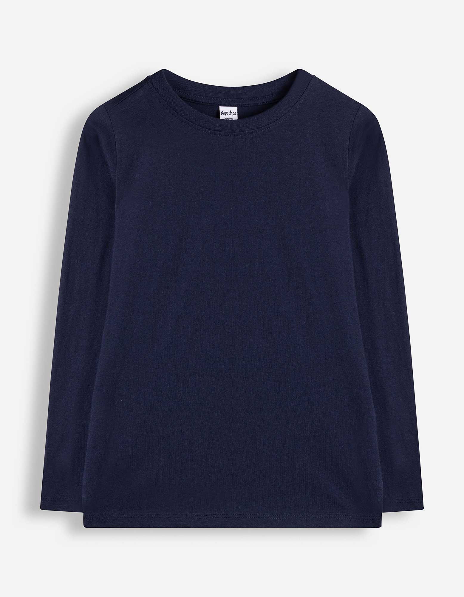 Langarmshirt - 5er-Pack