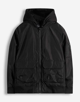 Outdoor jack - Regular fit - zwart