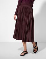 Suknja s naborima - Nabori - tamno lila