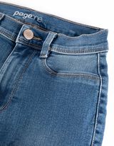 Džínsy - Účinky prania - modra