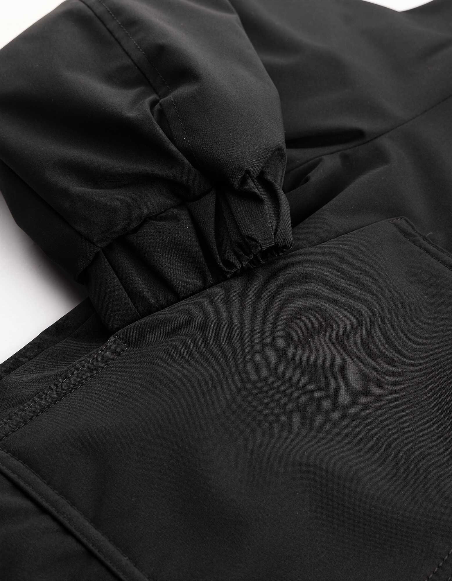 Jacke - Wasserabweisend - Schwarz