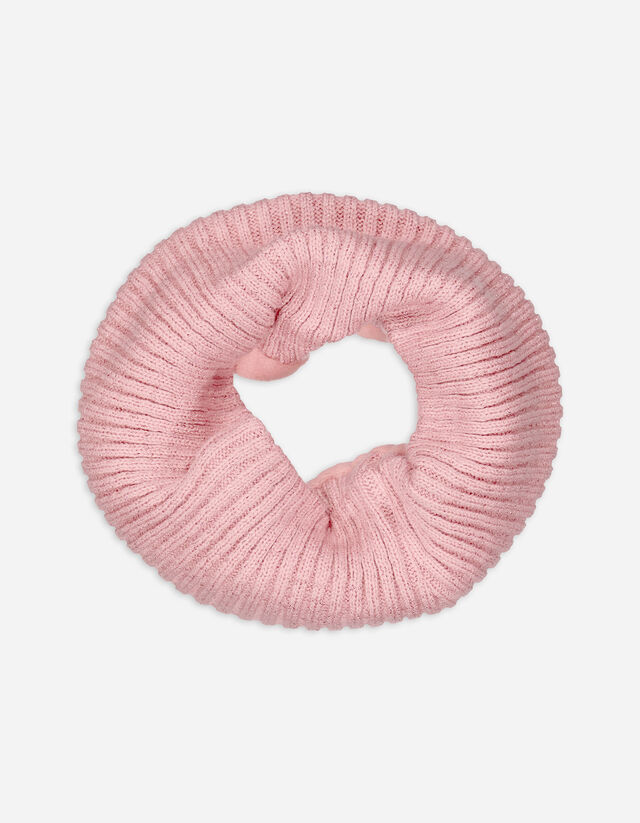 Colsjaal - fleecevoering - roze