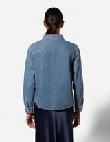 Ko&scaron;ile - středně modr&yacute; denim - modra