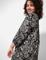 Motief all-over - zwart