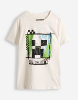 T-Shirt - Minecraft - wei&szlig;