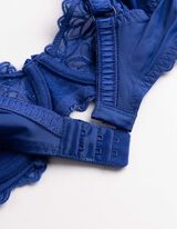 T-Shirt-BH - Stickereien - dunkelblau