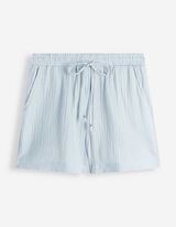 Shorts - Musselin - hellblau