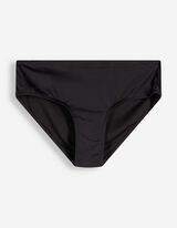 Slip de bikini - Unicolore - Noir