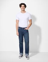 Džíny - Rovný střih Straight Fit - tmave modra