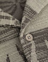 Hemd - Jacquard - dunkelgrün