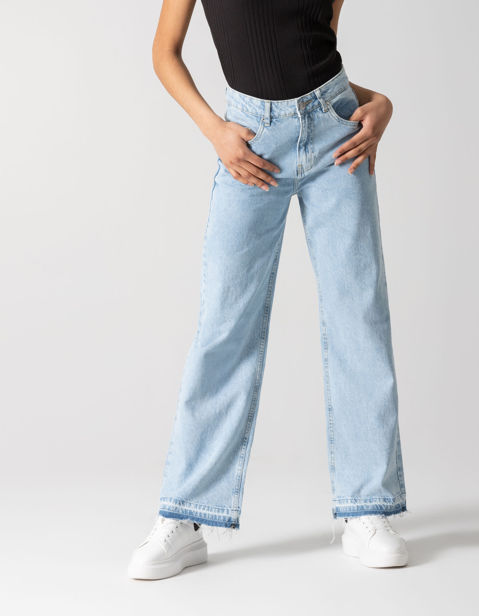 Jean - Coupe Straight Fit - Bleu clair