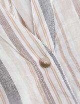 Bluse - Streifen - weiß