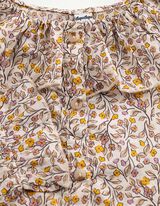 Bluse - Bubikragen - Beige