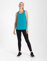 Top a canotta - Traspirante - turchese