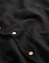 Hemd - Viskose - schwarz