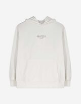 Kapucnis felső - Túlméretezett fazon - feher