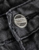 Farmernadrág - Bő fazon - fekete