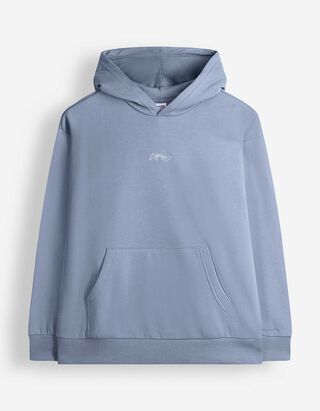 Hoodie - Oversized Fit - Hellblau