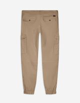 Cargo nohavice - Twill - tmavobezova