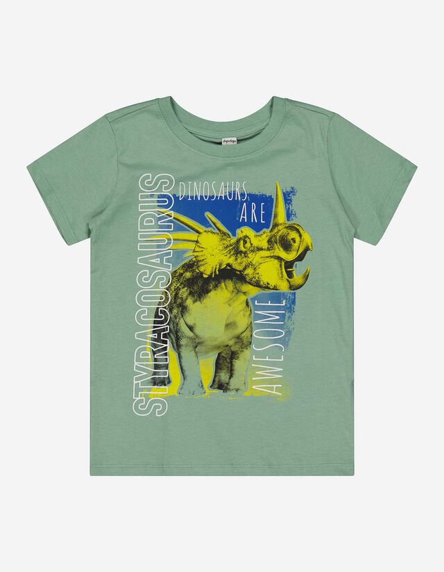 Tricou - Imprimeu - Turcoaz