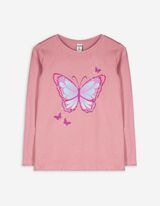 Maglia a manica lunga - Inserto di paillettes - lill