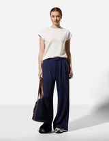 T-Shirt - Modal-Anteil - wei&szlig;