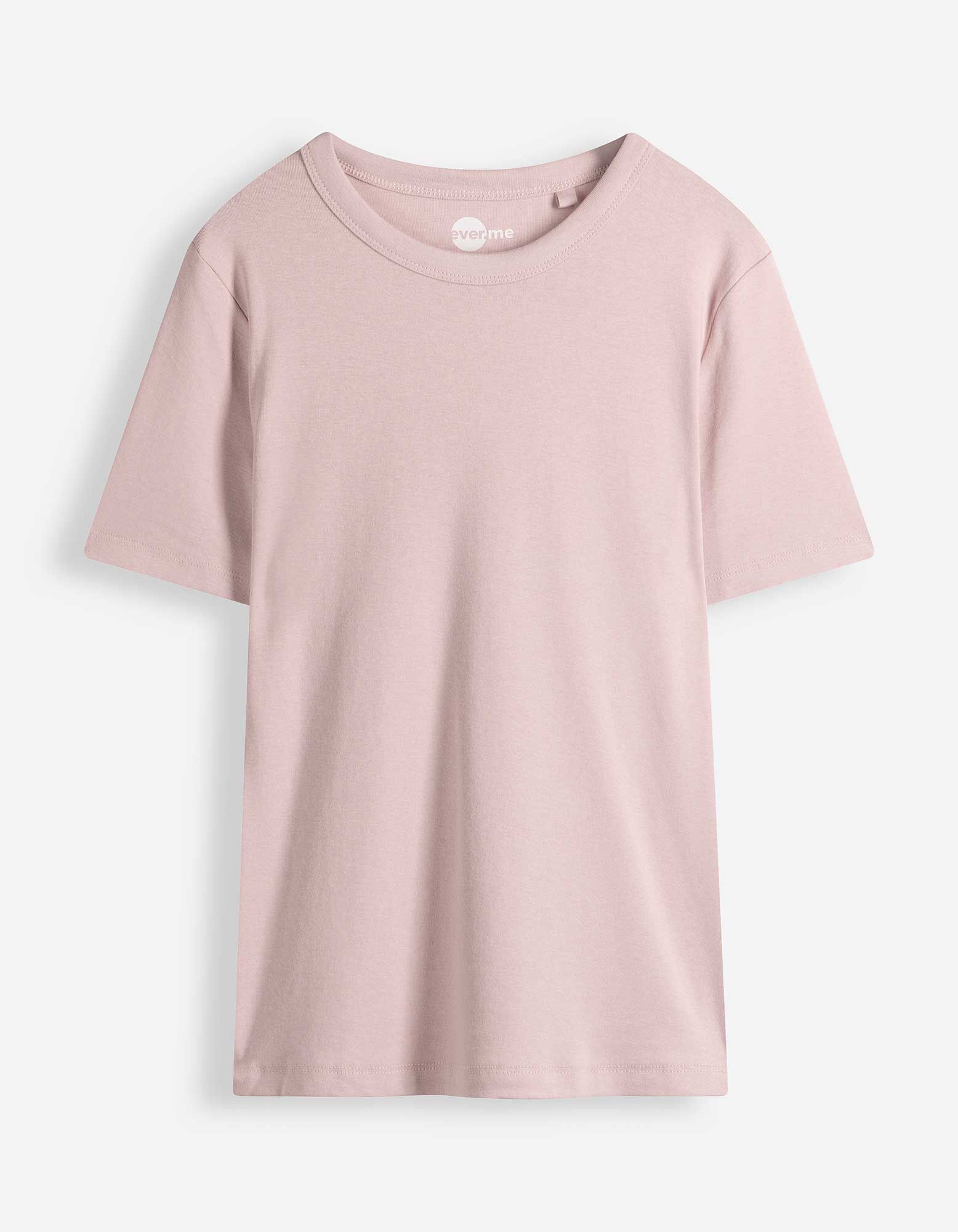 T-Shirt - Modal-Anteil - Rosa