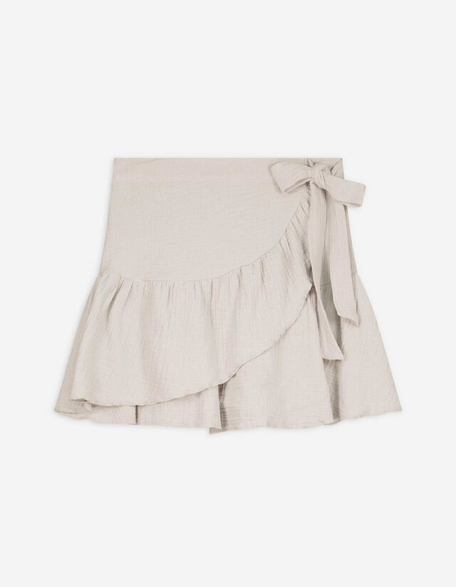 Gonna - Tinta unita - beige
