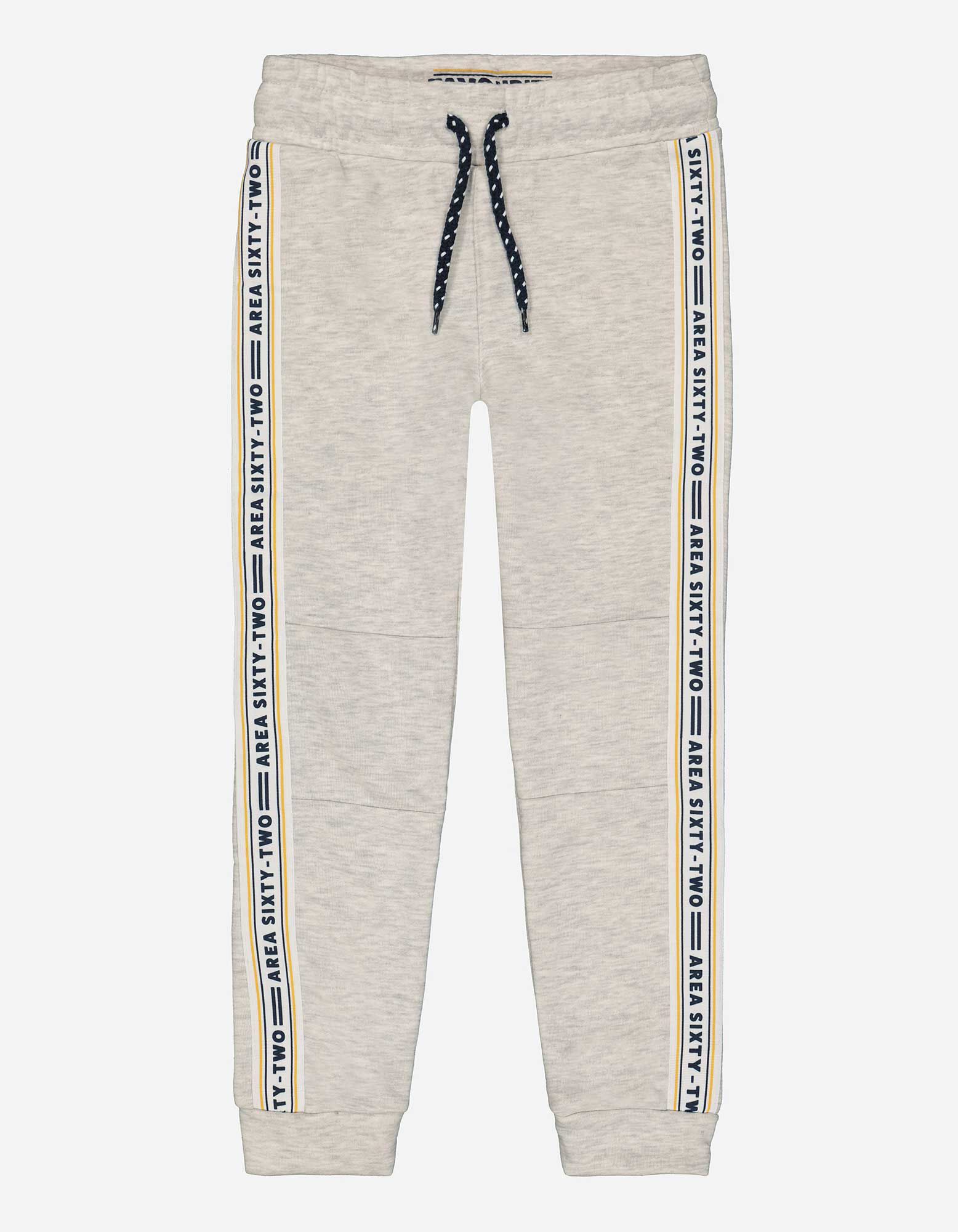 Pantalon de jogging - Rayures contrastantes - Gris clair