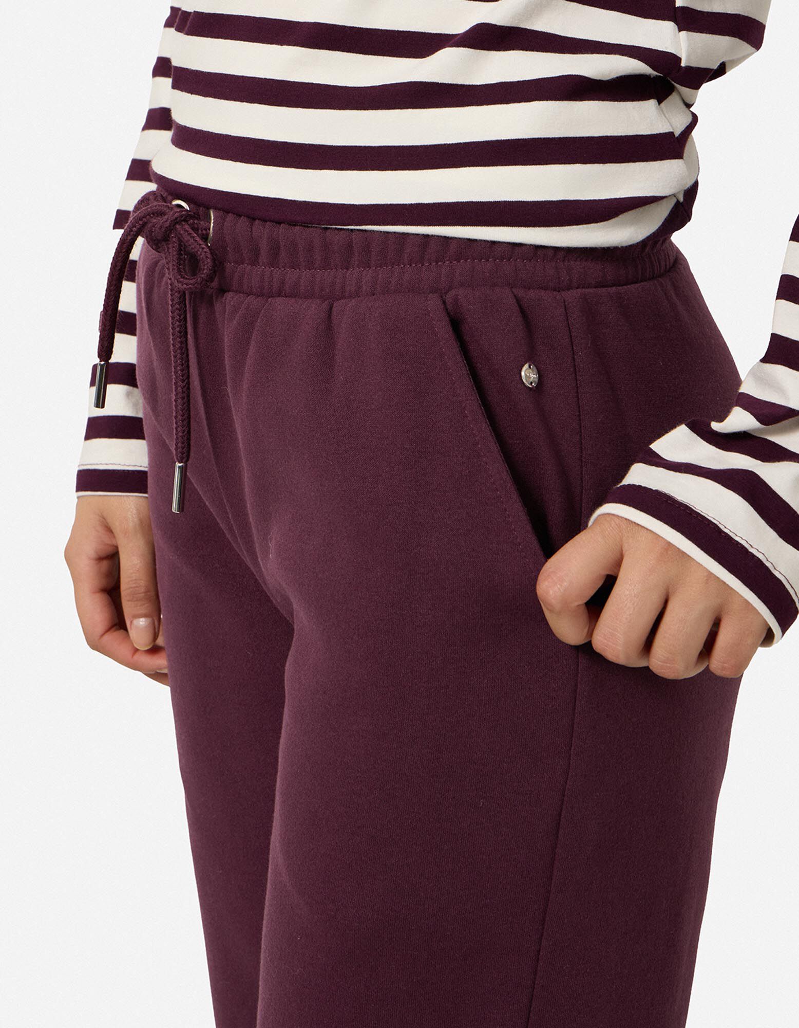 Pantalon de jogging - Coupe Relaxed Fit - mauve