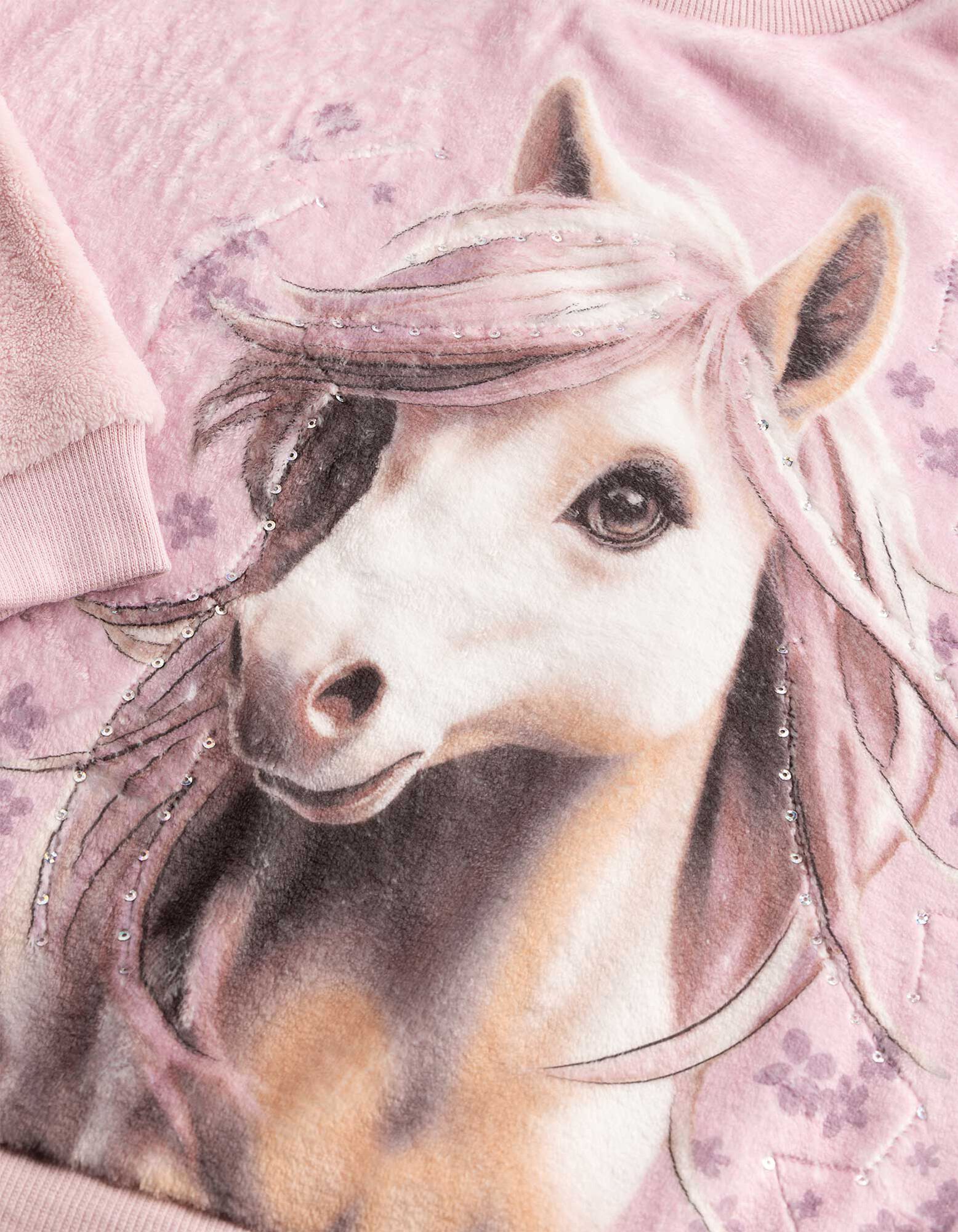 Dukserica - Mekani materijal - roze