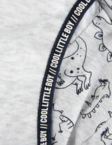 pikowana kurtka - naszywka - ciemny niebieski