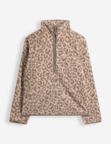 Sweatshirt - Teddyfell - Beige