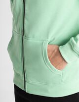 Sportska majica sa zatvaračem - Kapuljača - svijetlo zelena