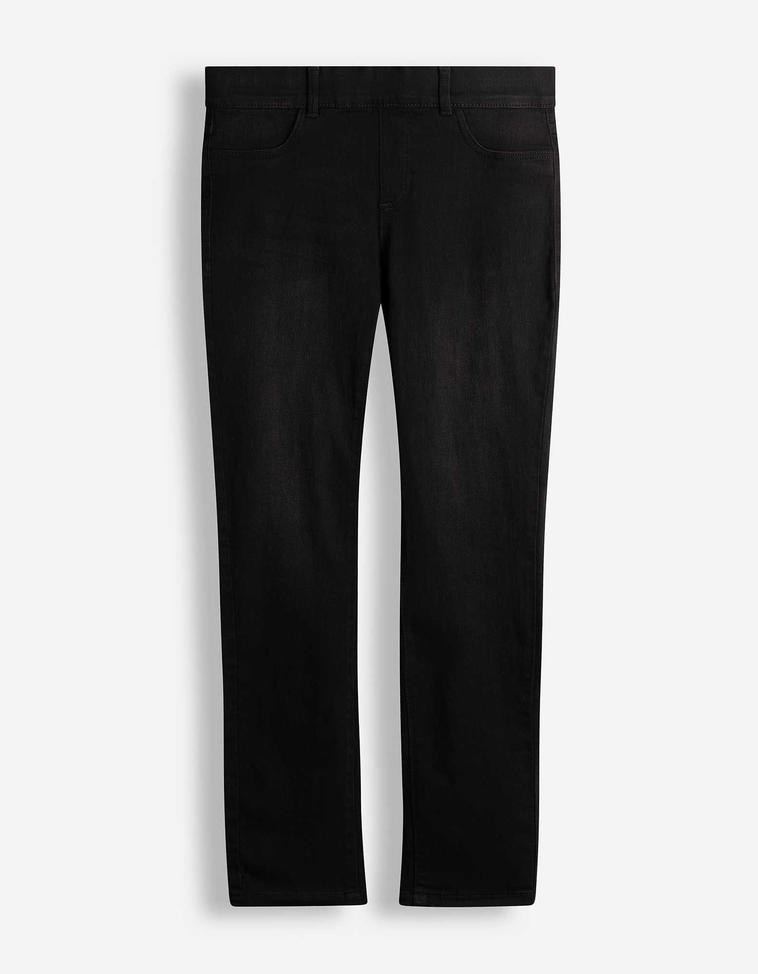 Jeggings - G&uuml;rtelschlaufen - Schwarz