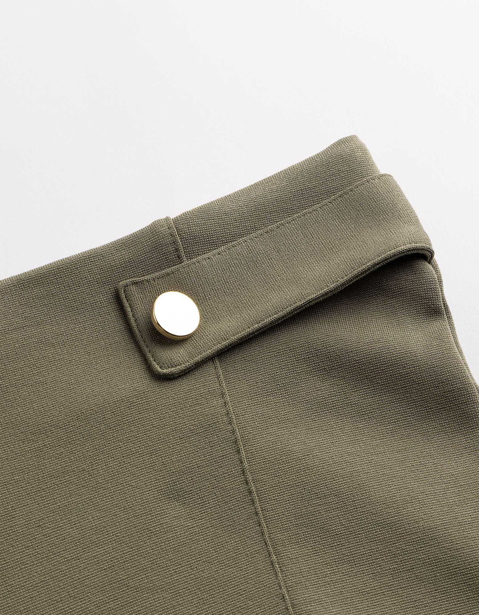 Leggings - Viskose-Anteil - Hellgr&uuml;n