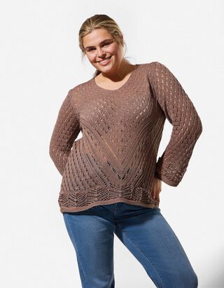 Pull-over - Coton - noir