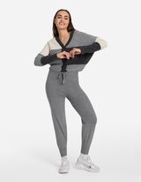 Szabadidőnadrág - Viszkózkeverék - szürke