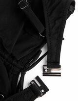 Bikinitop - Gerecycled polyester - zwart